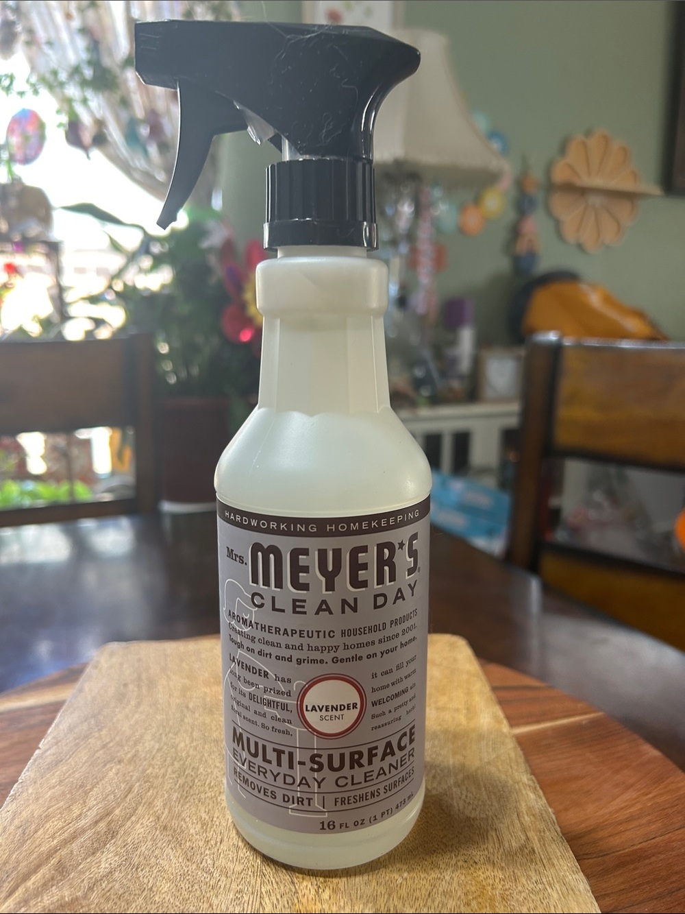 Mrs Meyer’s Clean Day Multi-Surface LAVENDER Scent 16 Fl Oz Spray Bottle Cleaner